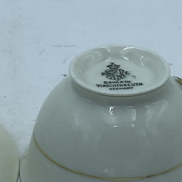Vintage Bavaria Tirschenreuth  Demitasse Cup and Saucer - Picture 8 of 10